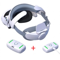 Кріплення FiirVR T3d з двома змінними акумуляторами для Meta Quest 3 та 3s