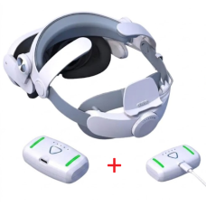 Кріплення FiirVR T3d з двома змінними акумуляторами для Meta Quest 3 та 3s