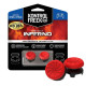 Накладки на стіки KontrolFreek Inferno Orange для Sony PS4 DualShock / PS5 DualSense