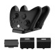 Акумулятори 2 шт + зарядка Dobe TYX-532X Black для Xbox Series і One S X
