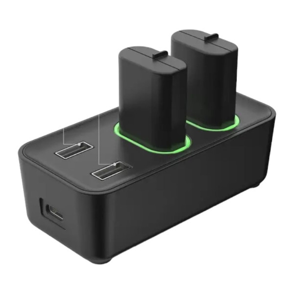 Акумулятори 2 шт + зарядка для Xbox Series і One S X Dobe TYX-0665 Black
