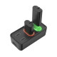 Акумулятори 2 шт + зарядка для Xbox Series і One S X Dobe TYX-0665 Black
