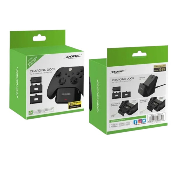 Зарядна станція та акумулятор 1200mAh Dobe TYX-0607 для Xbox Series One/S/X
