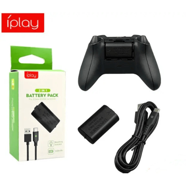 Play & Charge Kit HBX-237 акумулятор 1400mah + кабель живлення для Xbox Series/ONE 