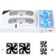 Док-станція Ipega PG-XBS013A White для XBOX Series S з охолодженням і акумуляторами