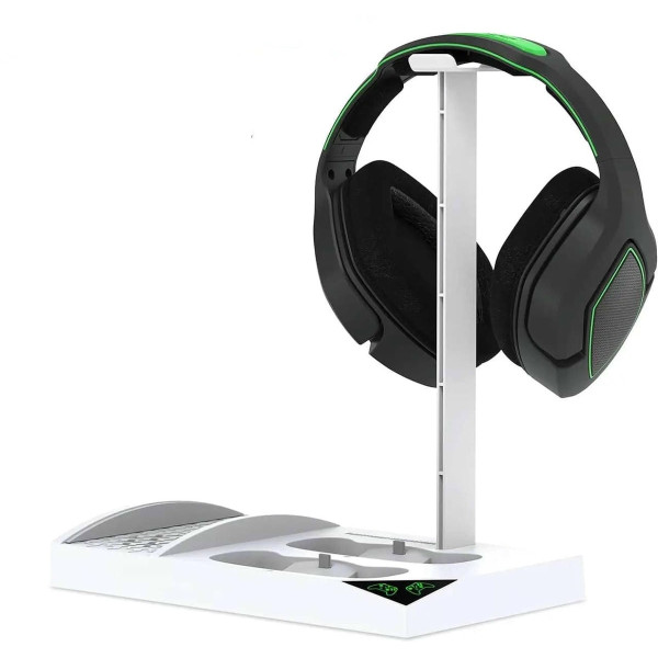 Док-станція Ipega PG-XBS013A White для XBOX Series S з охолодженням і акумуляторами