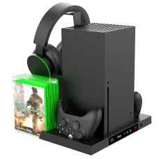 Док-станція Ipega PG-XBX023 Black для Xbox Series X із зарядкою та кулером 
