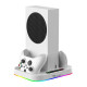 RGB док-станція  iPEGA XBS012S White + 2 акумулятори для Xbox Series S з зарядкою і кулером
