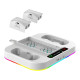 RGB док-станція  iPEGA XBS012S White + 2 акумулятори для Xbox Series S з зарядкою і кулером