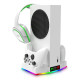 Док-станція Ipega PG-XBS011S White з двома акумуляторами, RGB-підсвіткою й охолодженням для XBOX Series S 