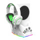 Док-станція Ipega PG-XBS011S White з двома акумуляторами, RGB-підсвіткою й охолодженням для XBOX Series S 