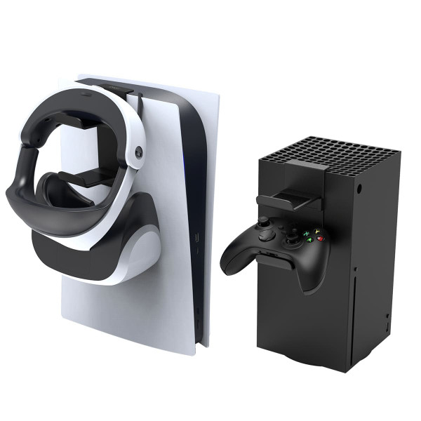 Тримач подвійний для навушників і геймпада Ipega PG-9222 для PlayStation 5 та Xbox Series X Black