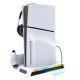 Мультифункціональна підставка для PlayStation 5 Slim (PS5) iPega PG-P5S006 стенд White