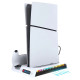 Мультифункціональна підставка для PlayStation 5 Slim (PS5) iPega PG-P5S006 стенд White