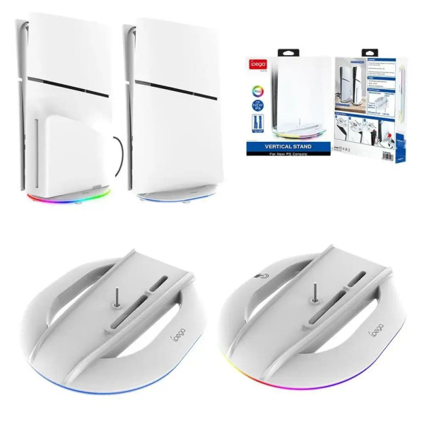 Вертикальна підставка для Play Station 5 Slim iPega PG-P5S035SA White стенд