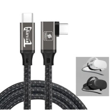 Кабель 3м TOYILUYA CC3 Type-C to Type-C 100W 10Gbps VR Link кабель для Meta Quest 3 / 3S / 2