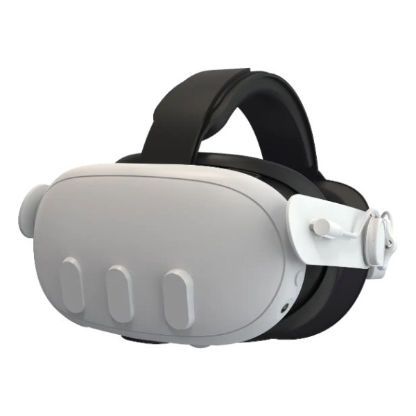 Виголов'я з акумулятором 12 000 мА·год C2 PRO для Meta Quest 3 3s strap RGB, білий