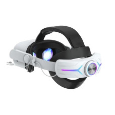 Виголов'я з акумулятором JC-OQ002 8000 мА·год для Meta Quest 2 strap , білий