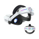 Виголов'я з акумулятором JC-OQ002 8000 мА·год для Meta Quest 2 strap , білий