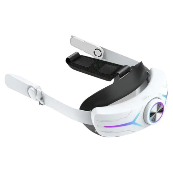 Виголов'я з акумулятором JC-OQ002 8000 мА·год для Meta Quest 2 strap , білий