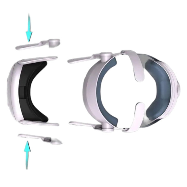 Кріплення на голову FIIT VR T3 для Meta Quest 3 3s strap білий