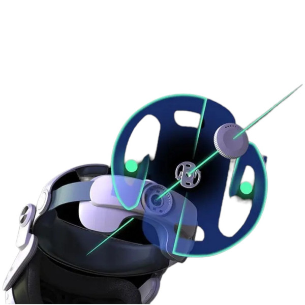 Кріплення на голову FIIT VR T3 для Meta Quest 3 3s strap білий