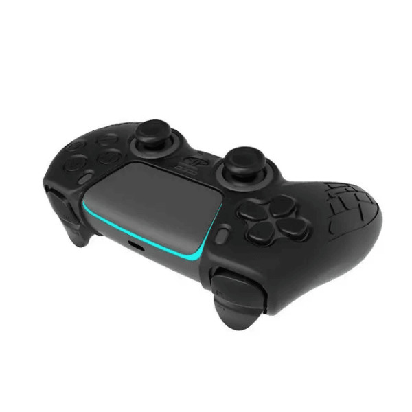 Чохол чорний TOYILUYA + 9 в 1 ковпачки для геймпада DualSense PS5 (силіконові накладки)