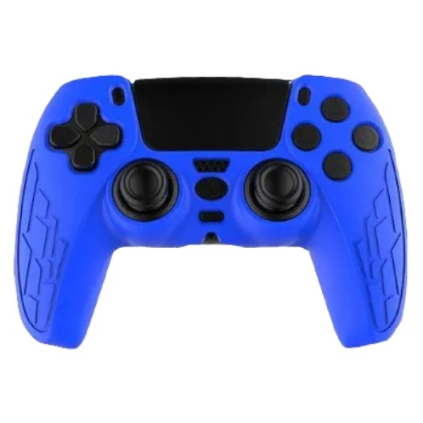 Чохол синій TOYILUYA + 9 в 1 ковпачки для геймпада DualSense PS5 (силіконові накладки)