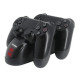 Зарядна станція Dobe TP4-889 для PlayStation 4 dualshock , чорна