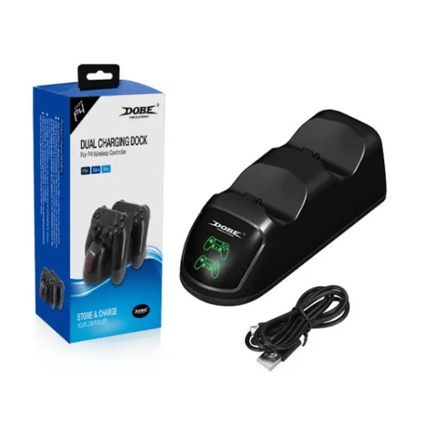 Зарядна станція Dobe TP4-889 для PlayStation 4 dualshock , чорна