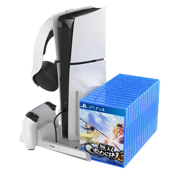Док-станція для PS5 / slim iPega PG-P5S023 біла