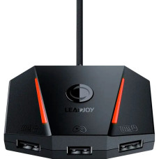 Конвертор мишки та клавіатури для ігрових консолей LeadJoy VX2 AimBox адаптер Xbox PlayStation чорний