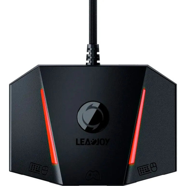 Конвертор мишки та клавіатури для ігрових консолей LeadJoy VX2 AimBox адаптер Xbox PlayStation чорний