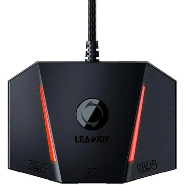 Конвертор мишки та клавіатури для ігрових консолей LeadJoy VX2 AimBox адаптер Xbox PlayStation чорний