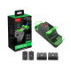 Зарядна станція + 2 акумулятори для геймпадів Xbox Series S X iPega PG-XBX003 1000 мАг