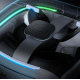 Зарядная RGB докстанция, сумка для хранения JYS-MQ002 для Meta Quest 3 3s, белая