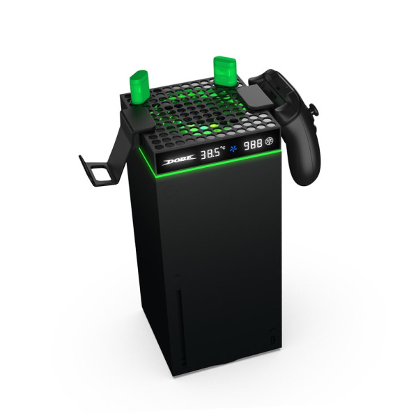 Система охолодження із зарядкою та акумуляторами для XBOX Series Dobe TYX-3606, чорна