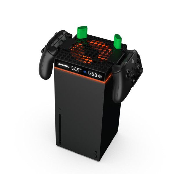 Система охолодження із зарядкою та акумуляторами для XBOX Series Dobe TYX-3606, чорна