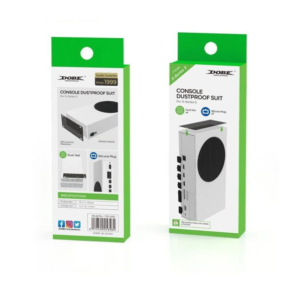 Комплект захисту від пилу для Xbox Series S Dobe TYX-0669