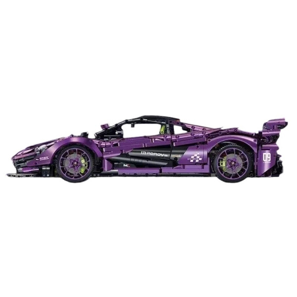 Конструктор на радіокеруванні GULY 10617 McLaren P1 1:8 з моторизованою підвіскою, дверями та антикрилом, 3568 деталей 