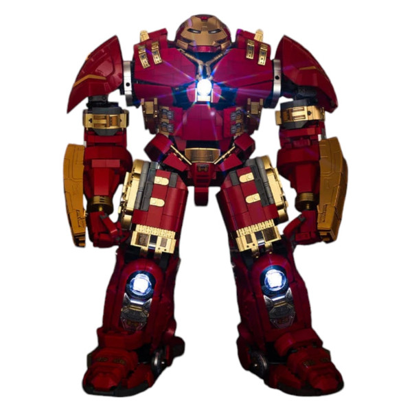 Конструктор KBOX V5004 Халкбастер Marvel з рухомими  та світловими елементами, 4123 деталей