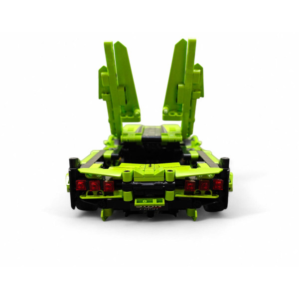 Автомобільний конструктор Technics Lamborghini 1:14 зелений, 1280 деталей 