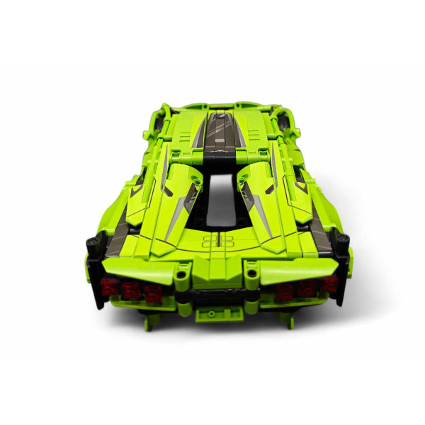 Автомобільний конструктор Technics Lamborghini 1:14 зелений, 1280 деталей 