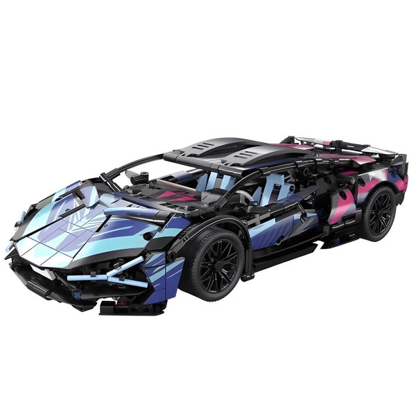 Конструктор на радіокеруванні Technic Lamborghini Sian 1:14 1314 з моторами , 1314 деталей 