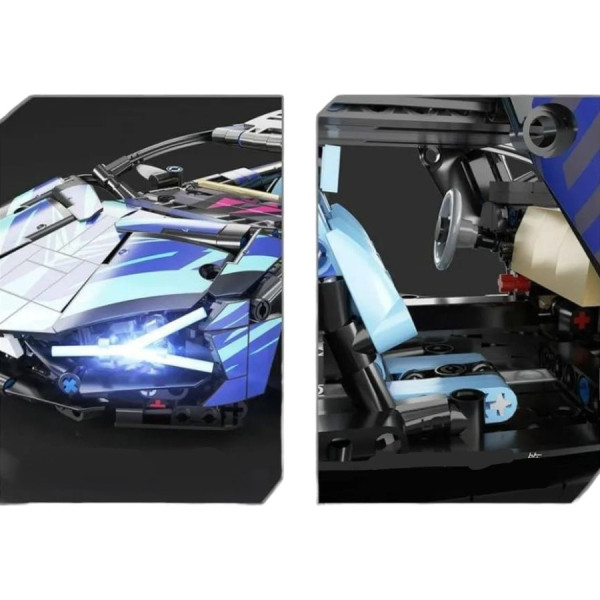 Великий автомобільний конструктор Technic Lamborghini Sian 1:14 1314 , 1314 деталей 