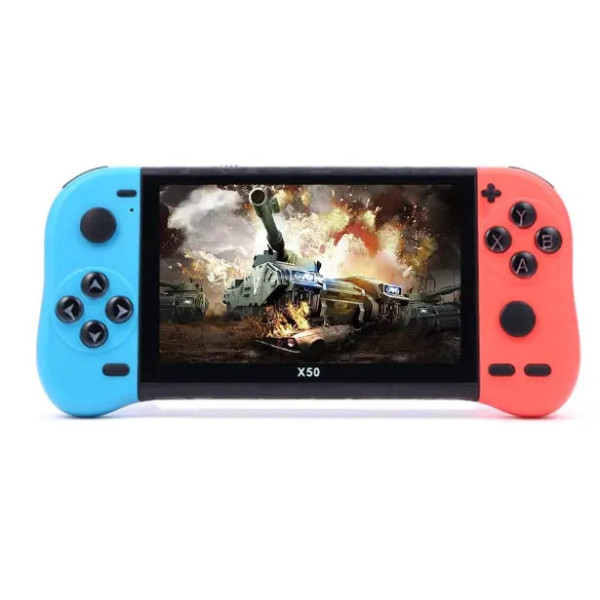 Ігрова приставка PSP X50 max 5.1" з попередньо встановленими іграми та під'єднанням до телевізора