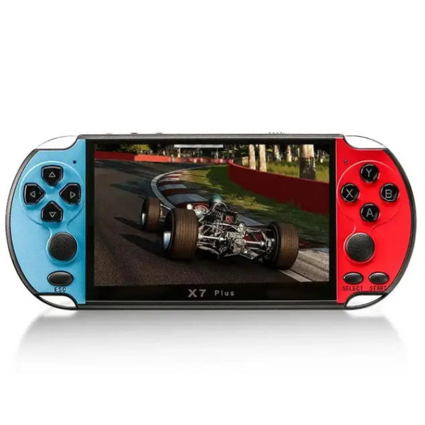 Ігрова приставка PSP X7 PLUS 5.1" з попередньо встановленими іграми та під'єднанням до телевізора