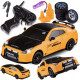 Машинка для дрифта на радіокеруванні 1:24 Nissan GT-R 4WD, жовта