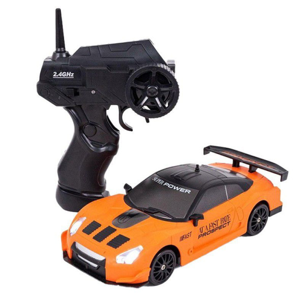 Машинка для дрифта на радіокеруванні 1:24 Nissan 350Z, помаранчева