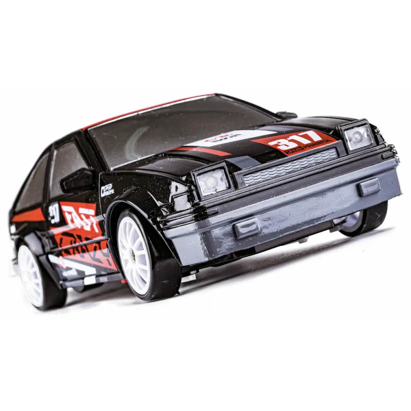 Машинка для дрифта на радіокеруванні 1:24 4WD Rally Series Toyota Corolla , чорна